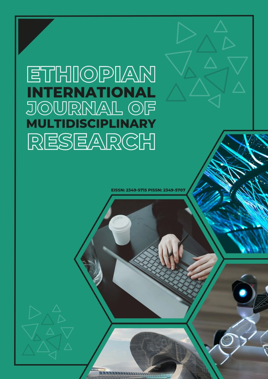 					View Vol. 11 No. 04 (2024): Ethiopian International Journal of Multidisciplinary Research
				