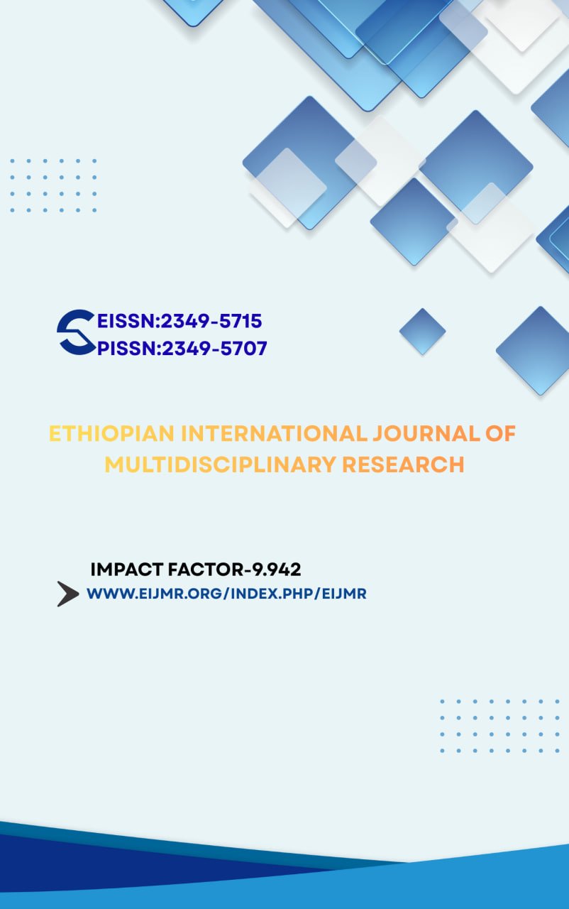  Ethiopian International Journal of Multidisciplinary Research